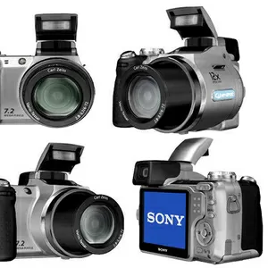 фотоапарат ультразум SONY DSC-H5  1350 грн