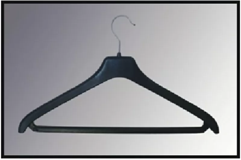 Логотип на  вешалки плечики с логотипом 5