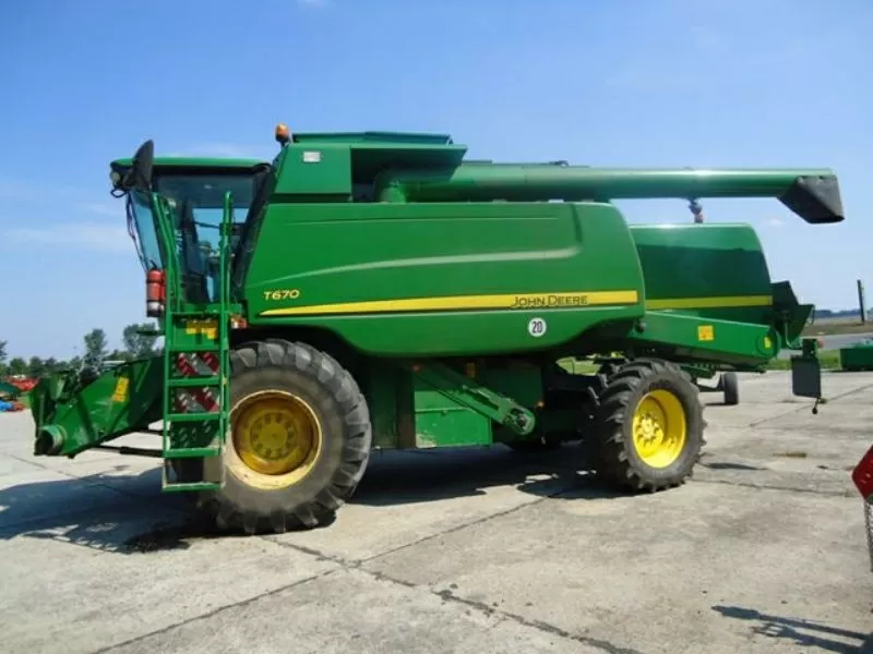 комбайн зерноуборочный JOHN DEERE T670I Год: 2008 3