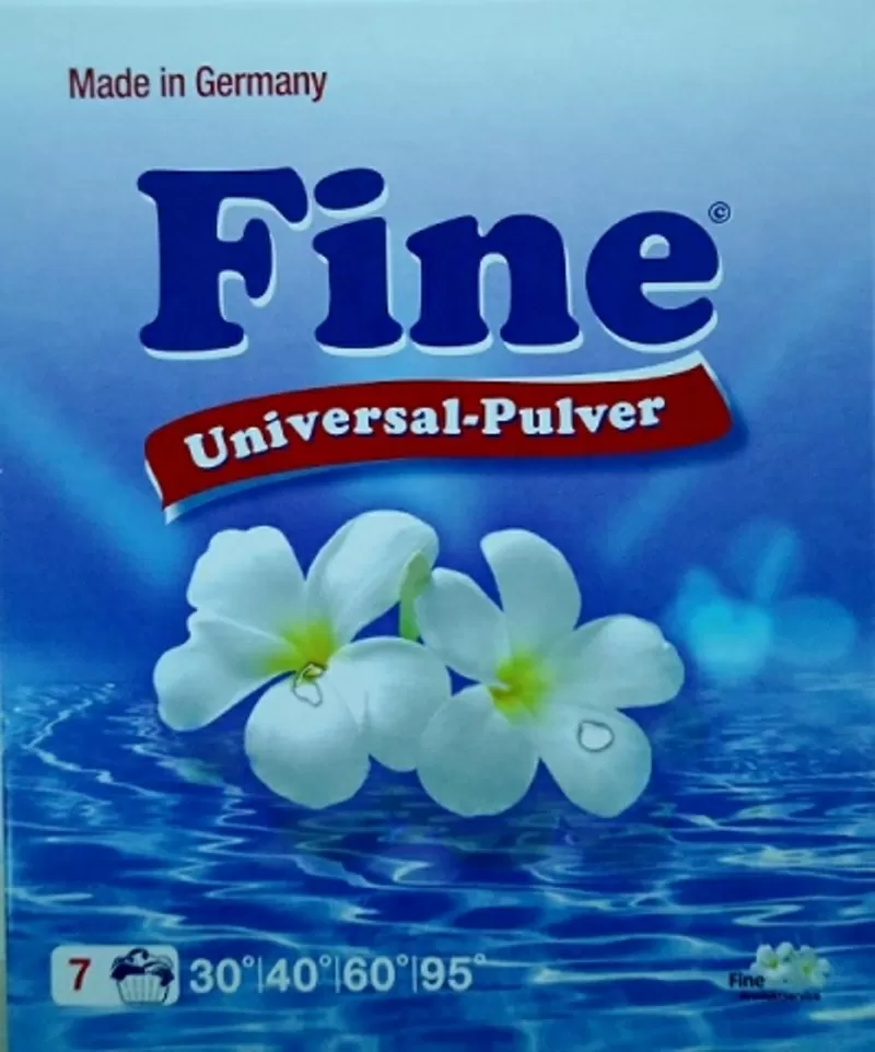 Безфосфатный стиральный порошок «Fine universal» (Германия). Не дорого