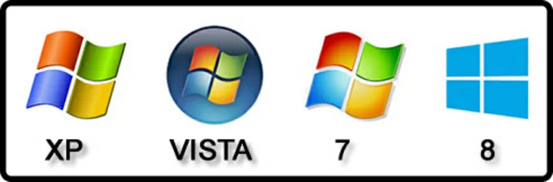 Установка Windows XP,  7,  8 