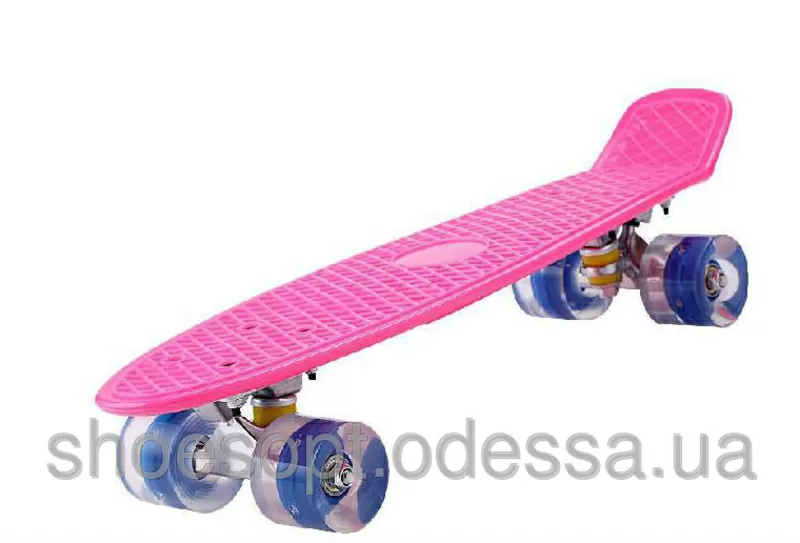 Пенни борд (Penny Board) со светящимися колесами 3