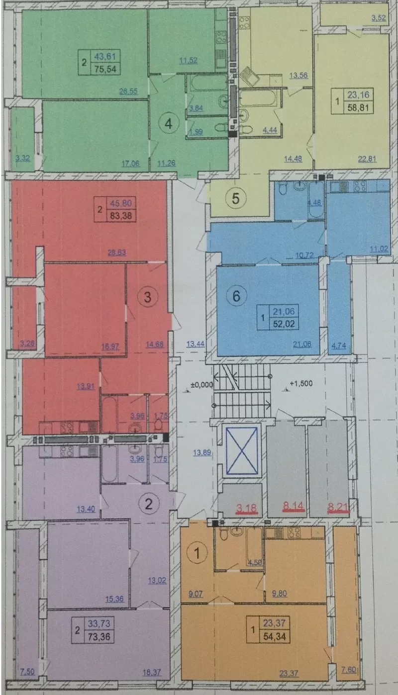  Однокімнатна квартира,  52 м²  Район Озерна. Без комісій 4