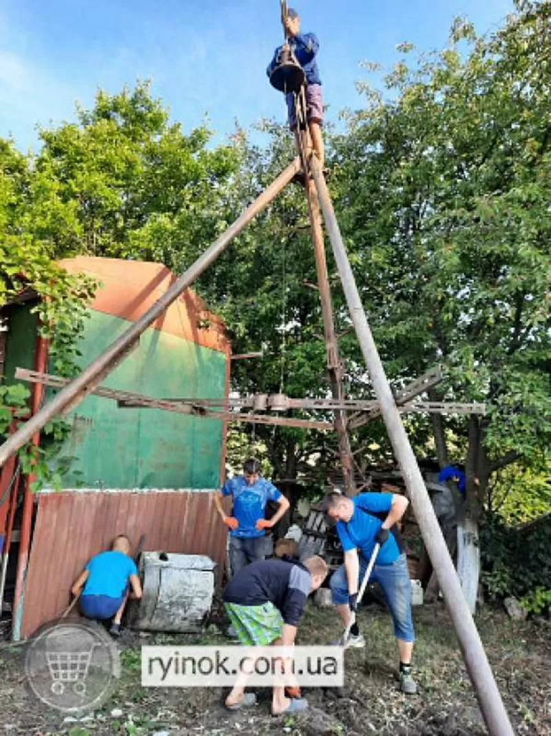 Чистка та поглиблення звичайних та камінних криниць.Копка криниць з ну 3